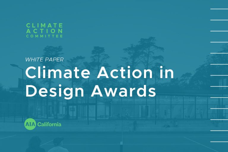 Climate Action in Design Awards - AIA California