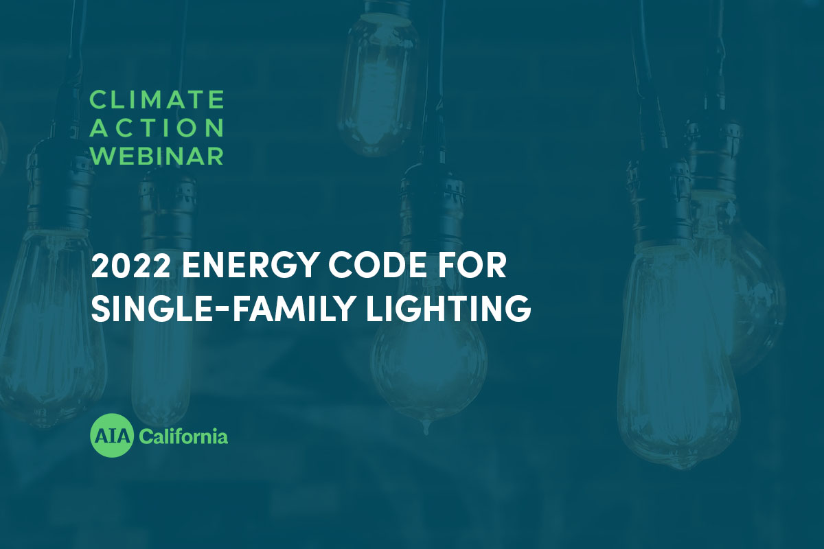2023 Climate Action Webinar 22 Energy Code For Single Family Lighting 1200x800 1