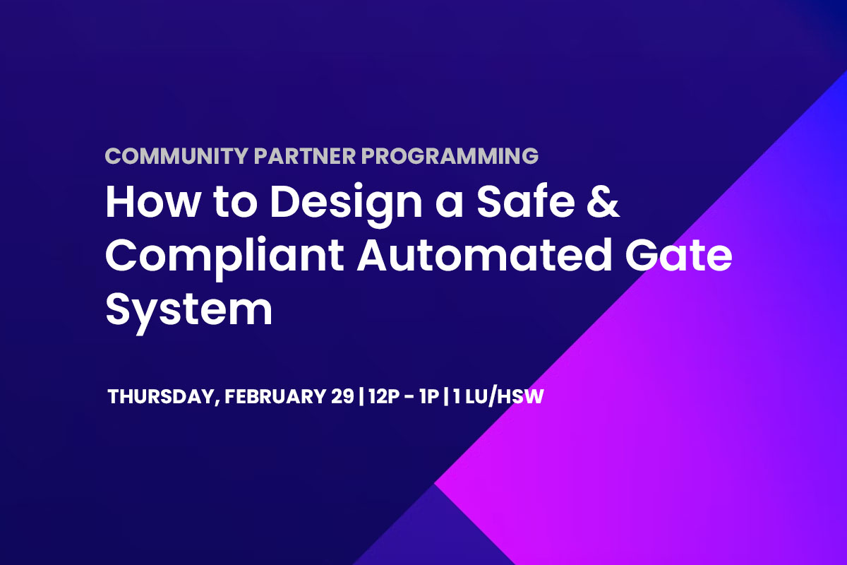 Community Partner Webinar How To Design A Safe 1200x800 2