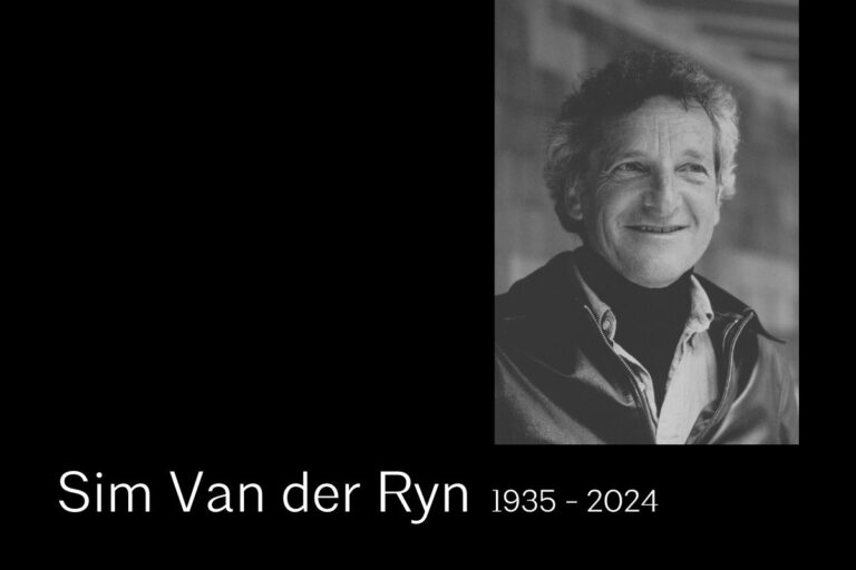 Sim Van Rift Sim Van der Ryn, 1935-2024 - AIA California