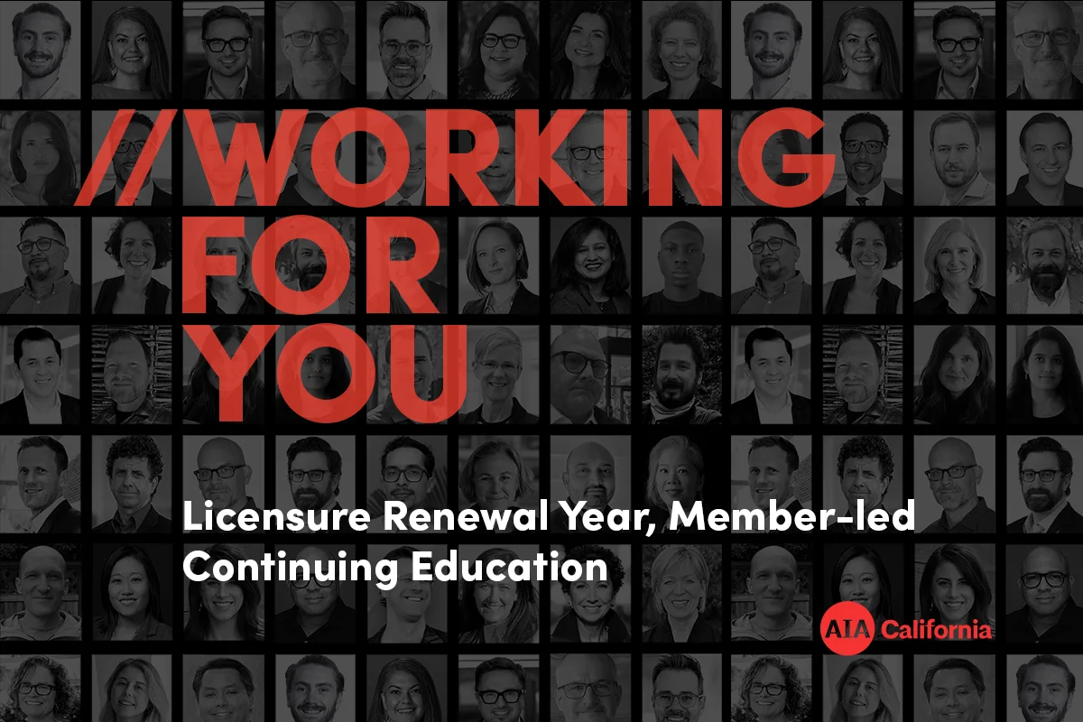 AIACA Working for You Licensure Renewal Year, Member led Continuing Education x