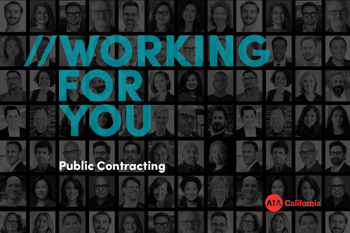 AIACA Working for You Graphic x Public Contracting