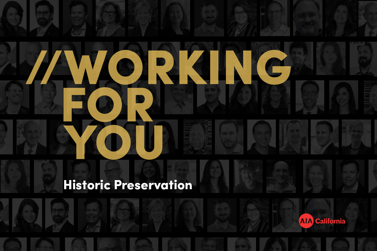 AIACA Working for You Historic Preservation x
