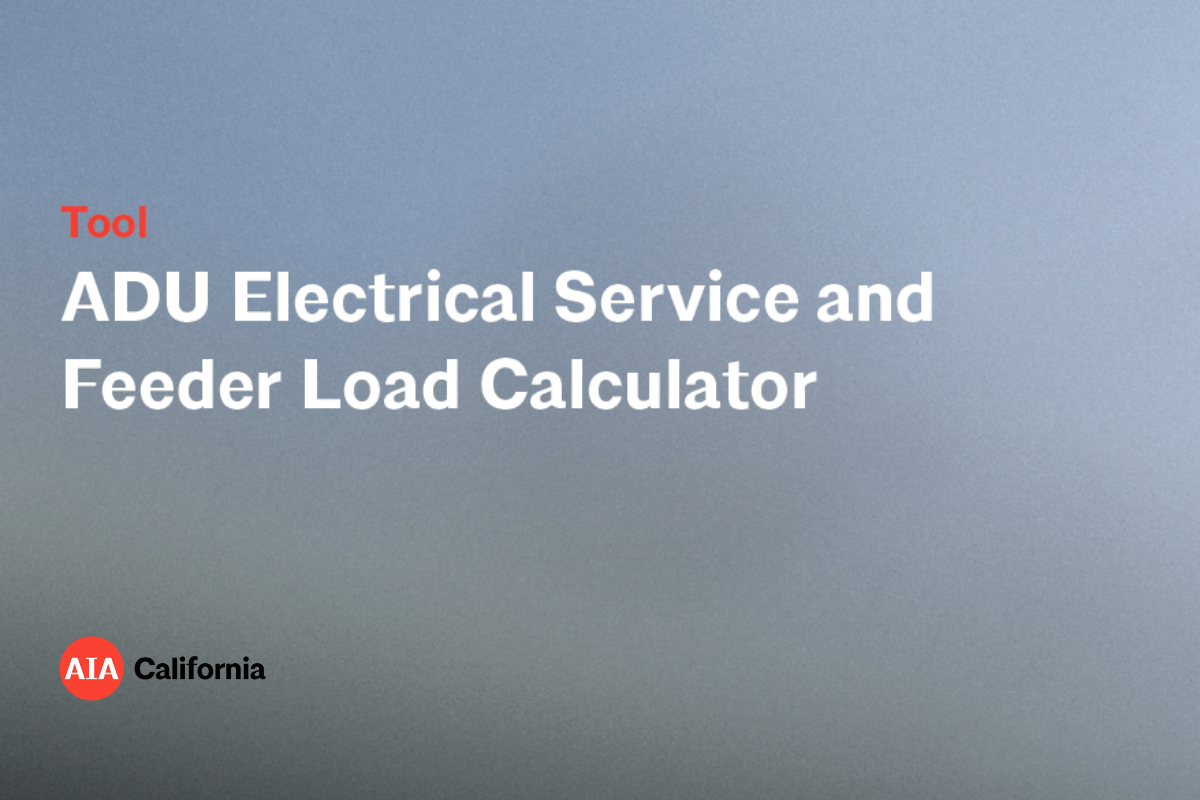ADU Electrical Service TT Resource ()