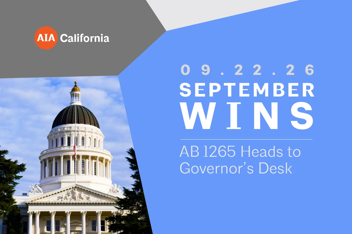 Advocacy Update AB Heads to Governor’s Desk x
