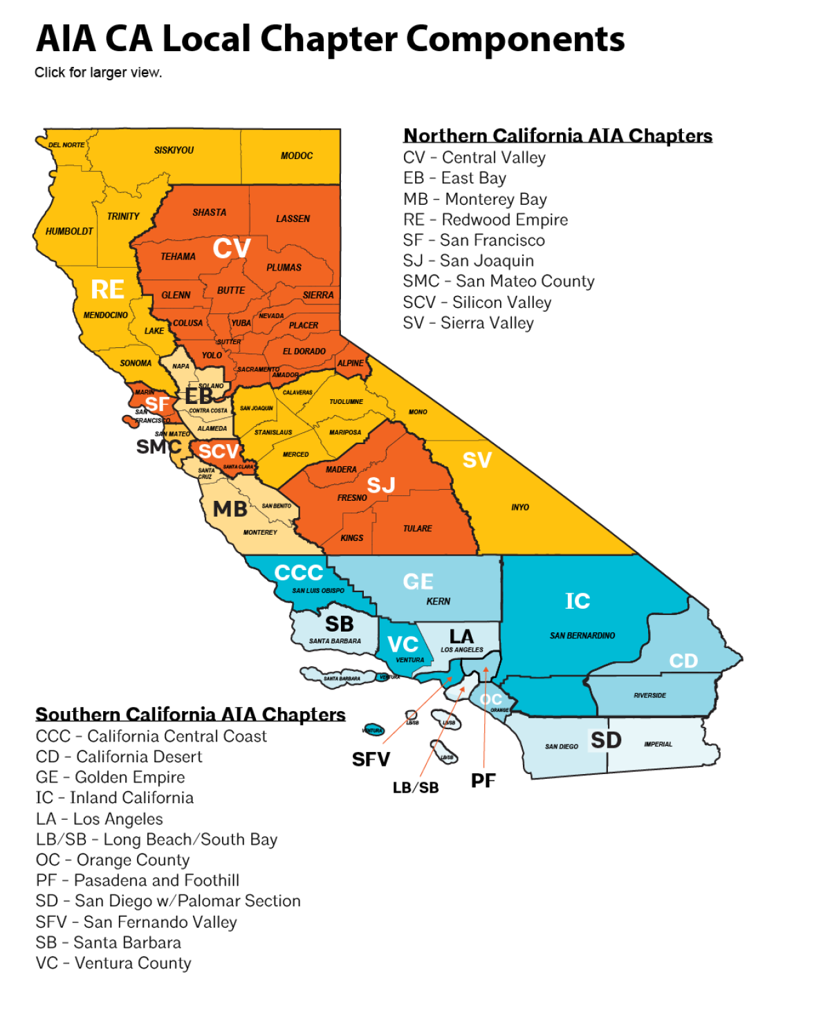 2023-AIA CA California County and Chapter map-LARGER LABELS-72